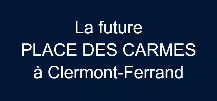 Place des Carmes Clermont Ferrand